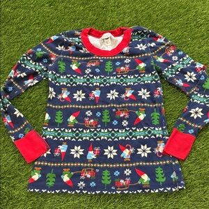 Hanna Andersson Adult Fitted Pajama Top - Holiday Gnomes